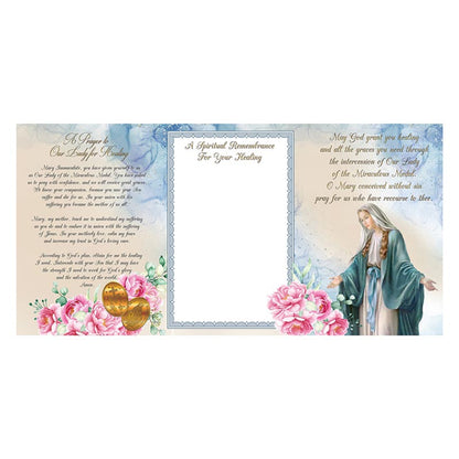 That You May Be Healed - Get Well Trifold - Floral