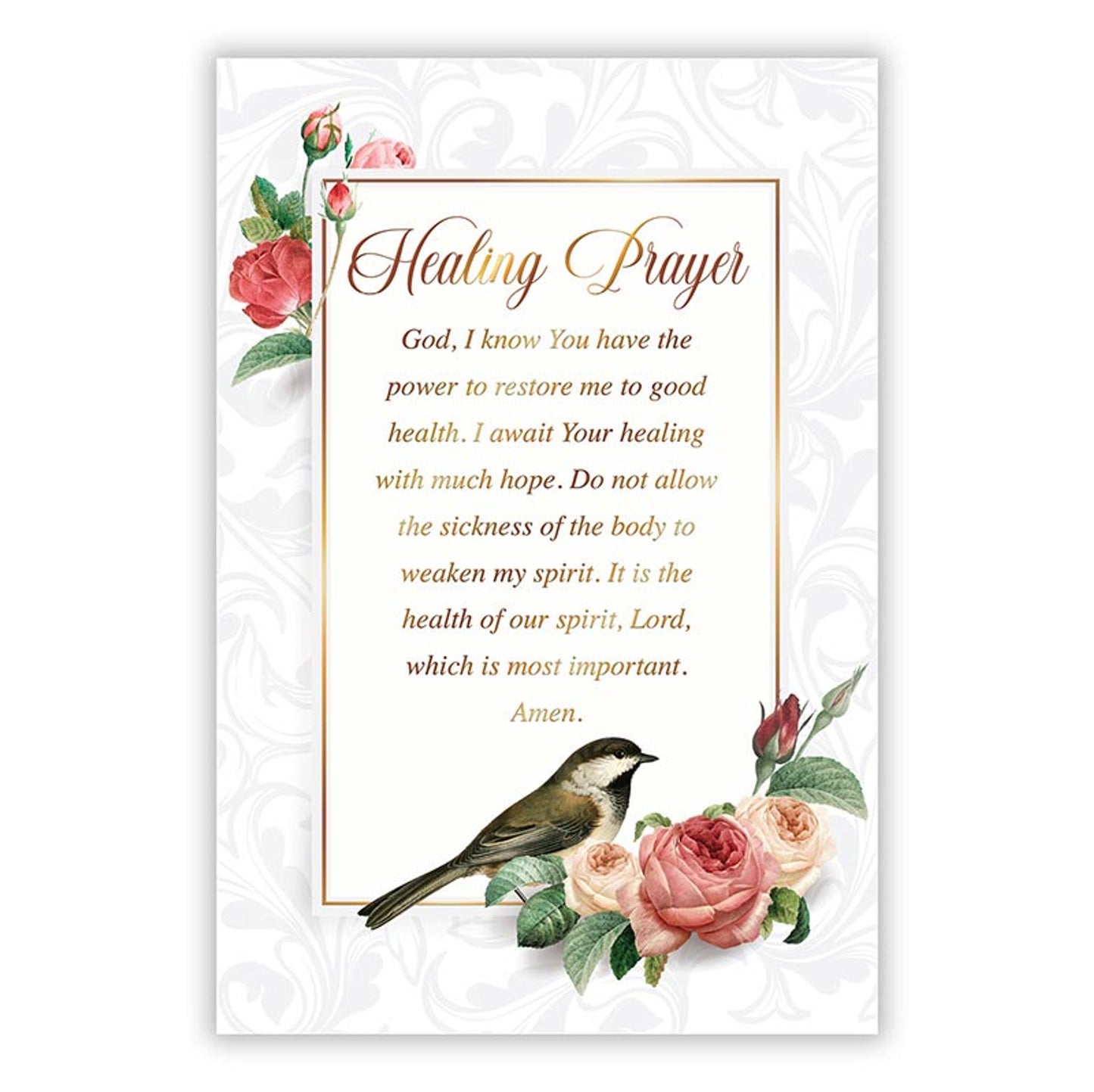 Healing Prayers - Get Well Trifold