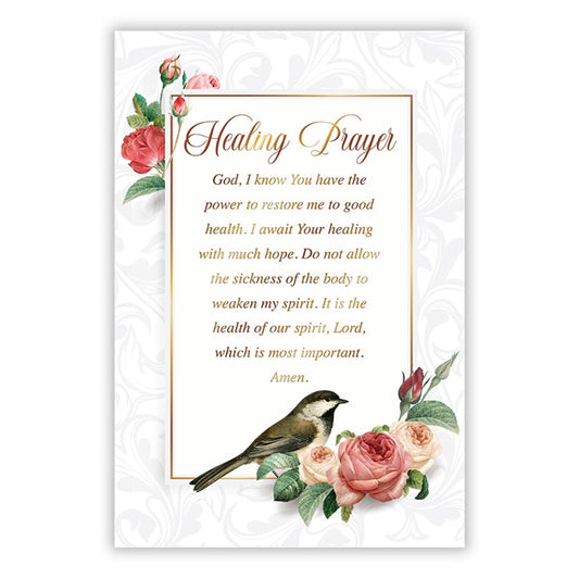 Healing Prayers - Get Well Trifold
