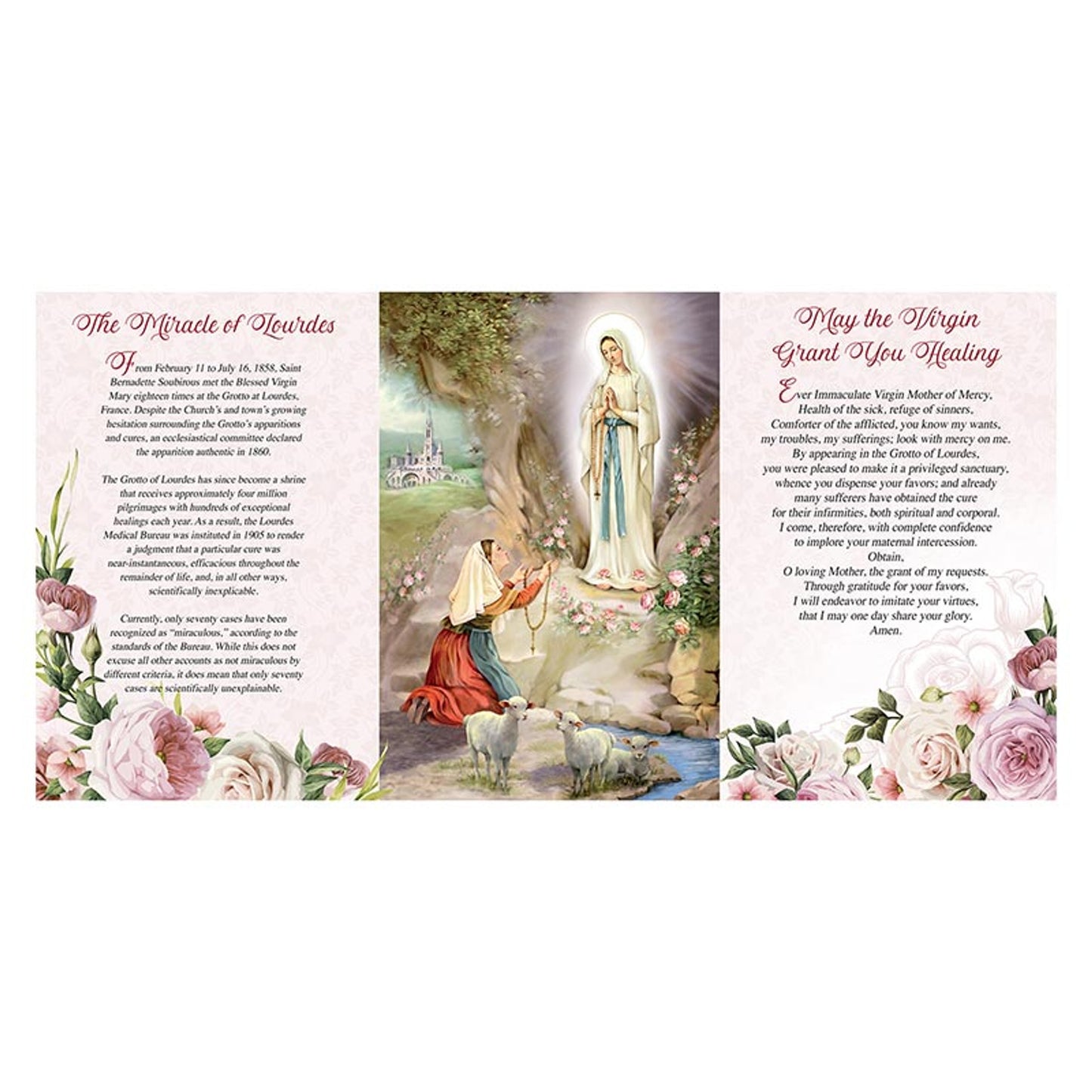 Healing Prayer - Get Well Trifold
