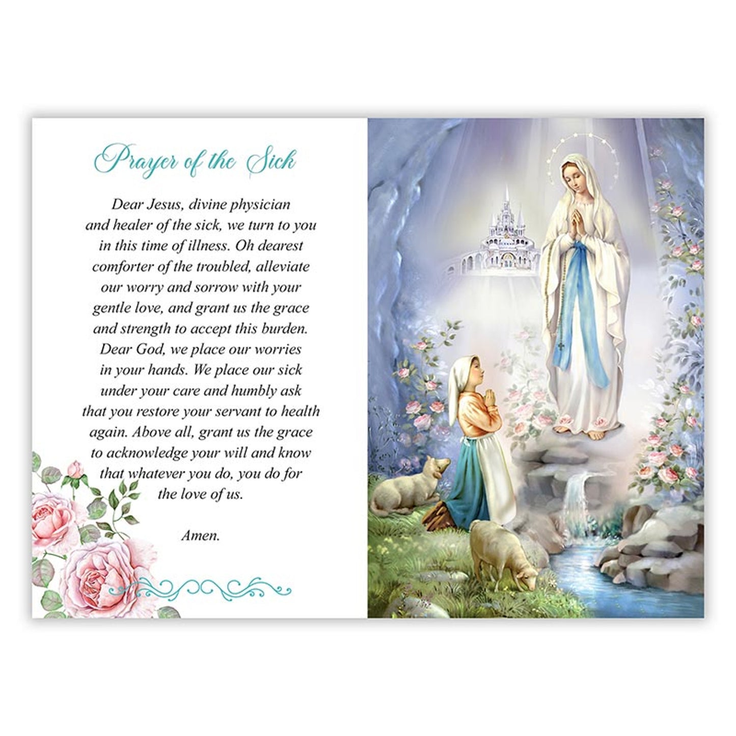 Our Lady of Lourdes - Get Well Booklet