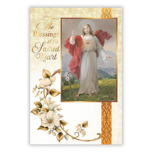 The Blessings of the Sacred Heart - Get Well Booklet