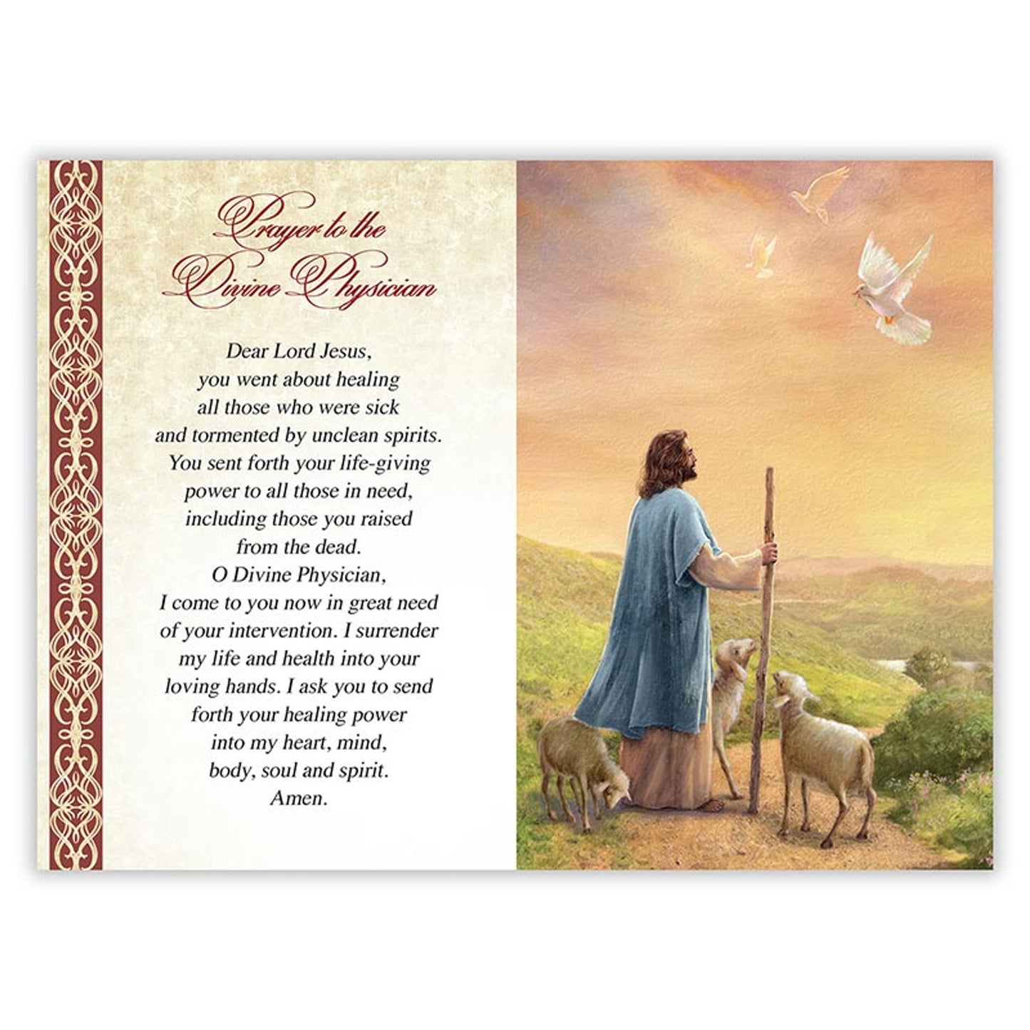 The Blessings of the Sacred Heart - Get Well Booklet