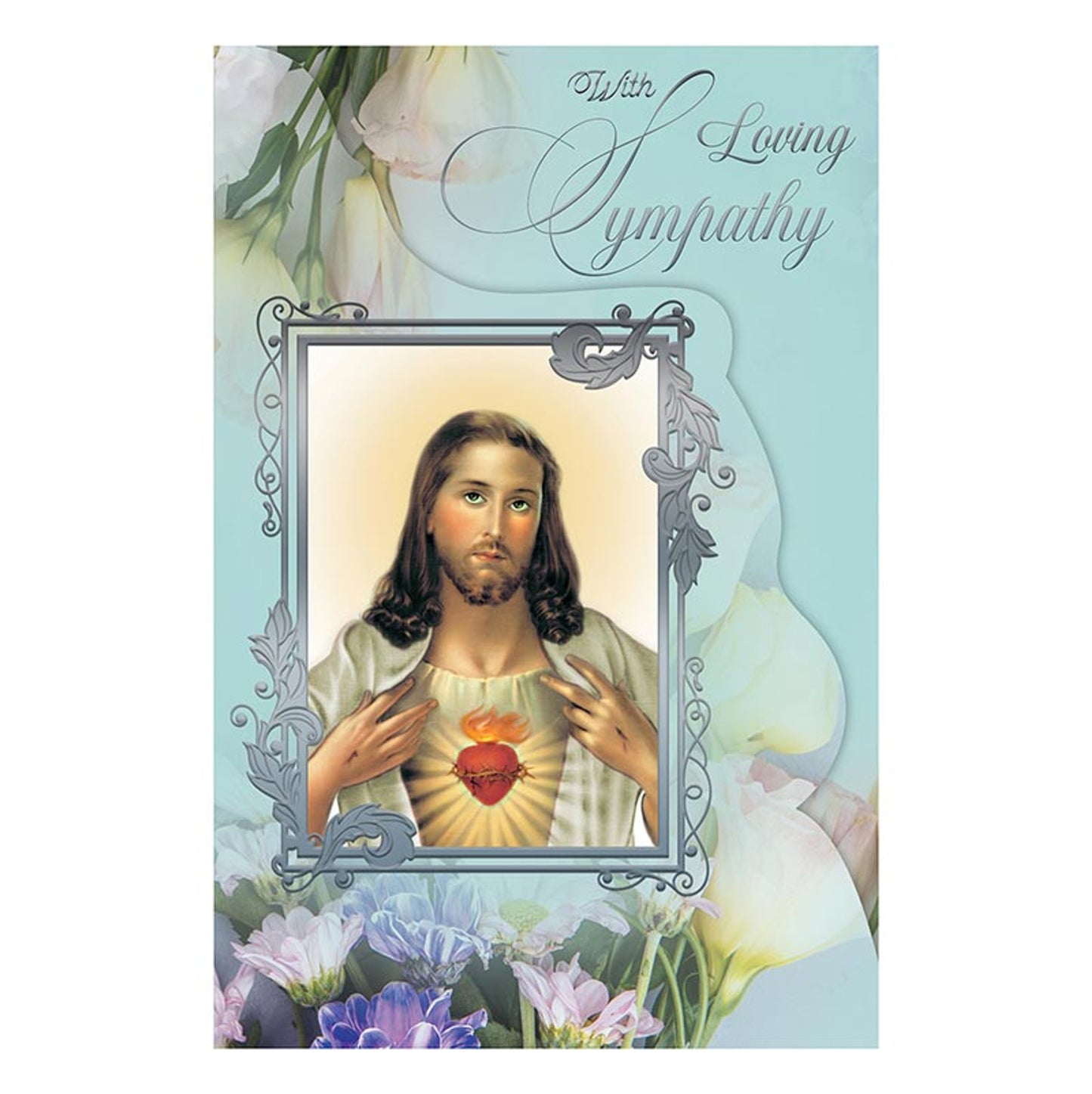 Sacred Heart - Sympathy Trifold