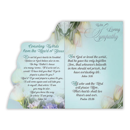 Sacred Heart - Sympathy Trifold