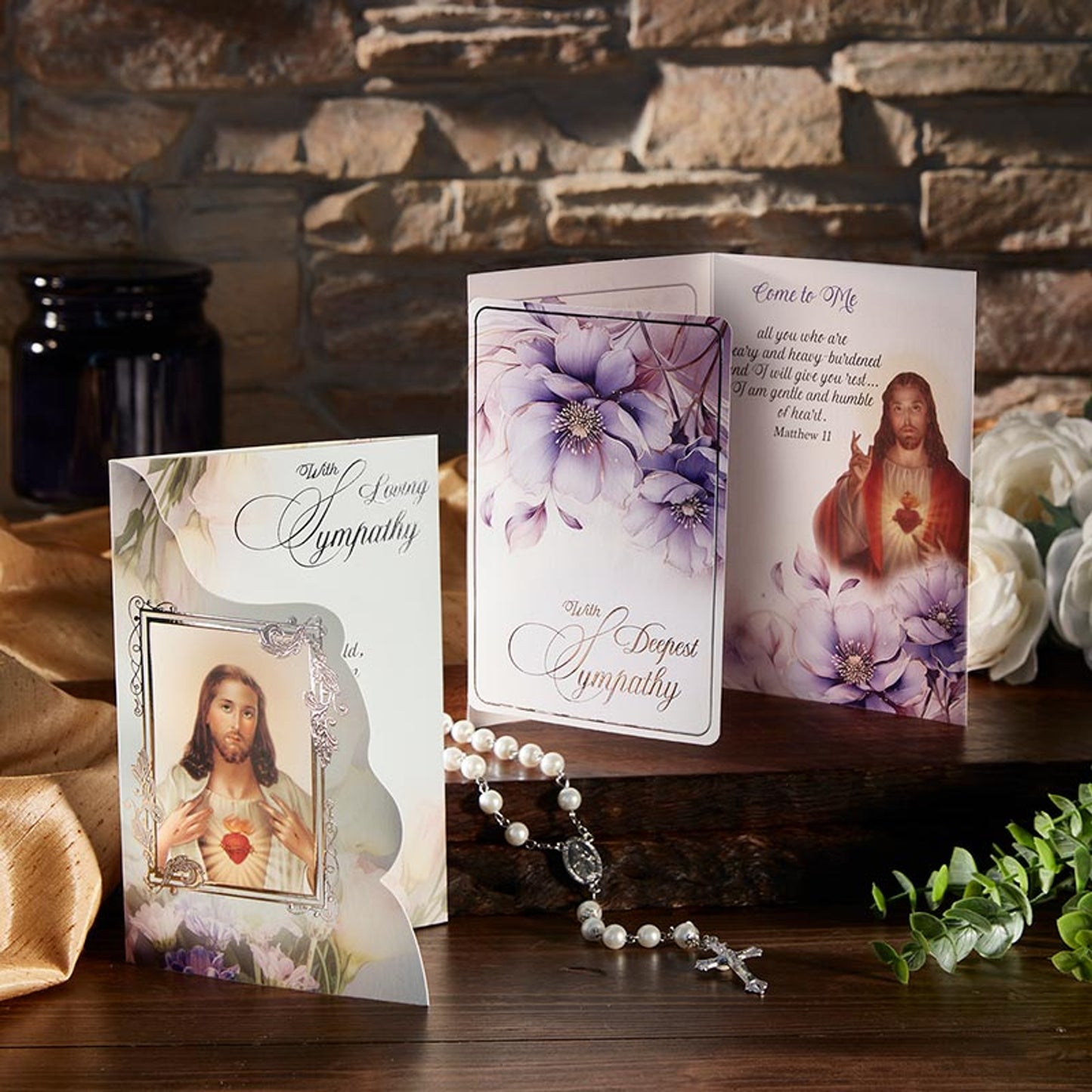 With Deepest Sympathy - Sympathy Trifold