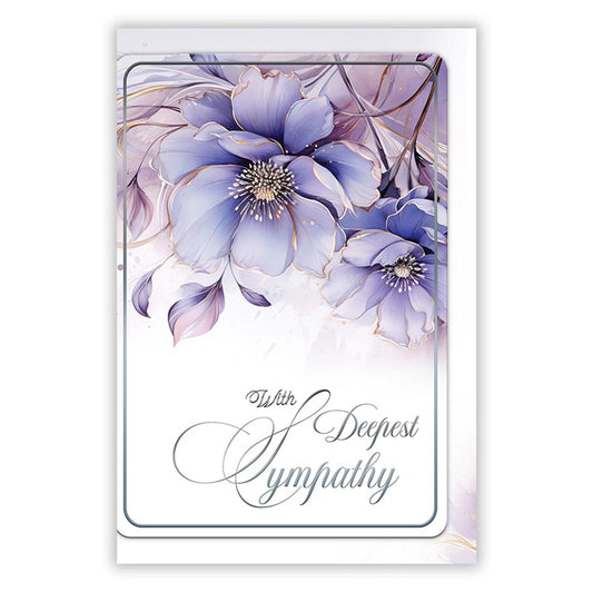 With Deepest Sympathy - Sympathy Trifold