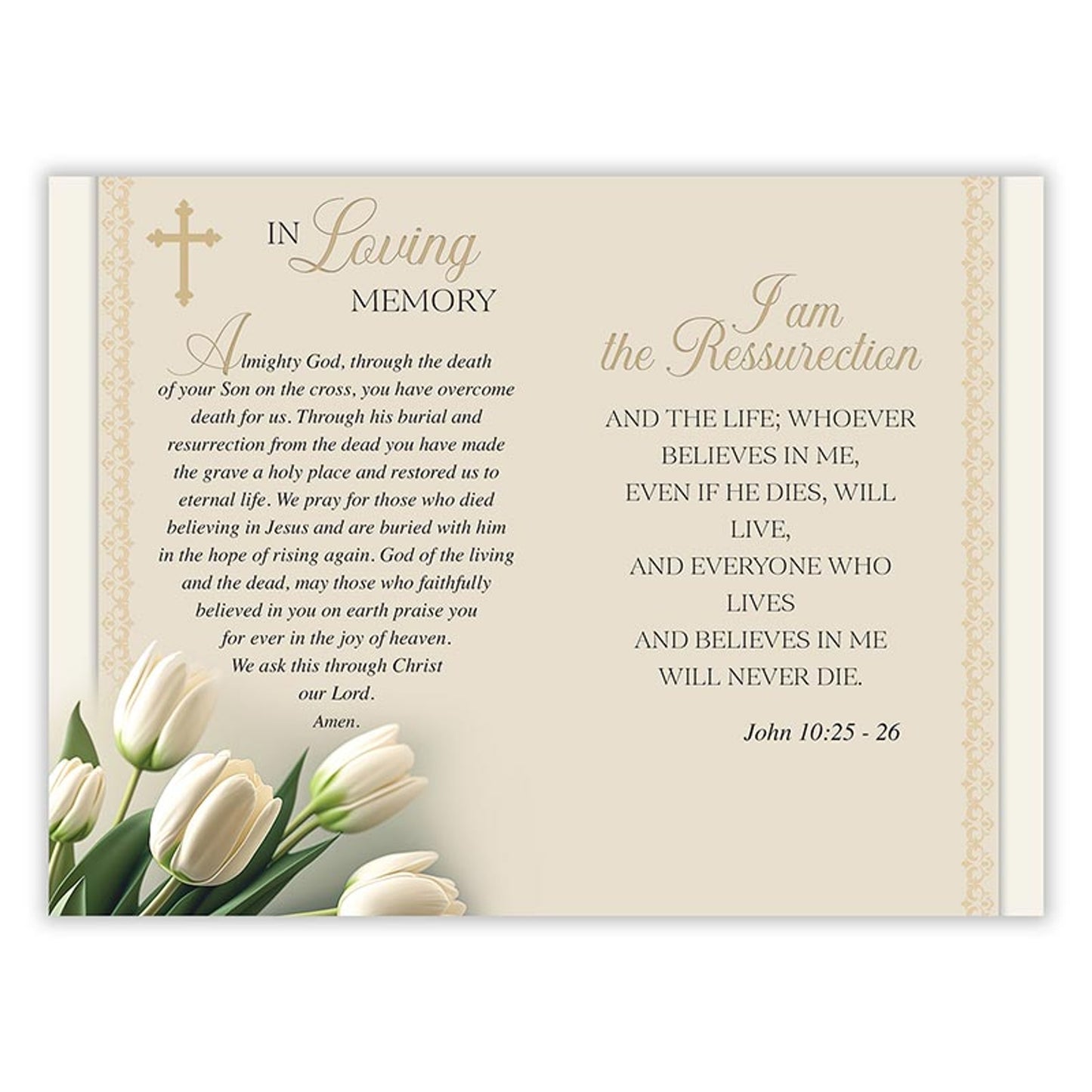 In Loving Memory - Sympathy Booklet