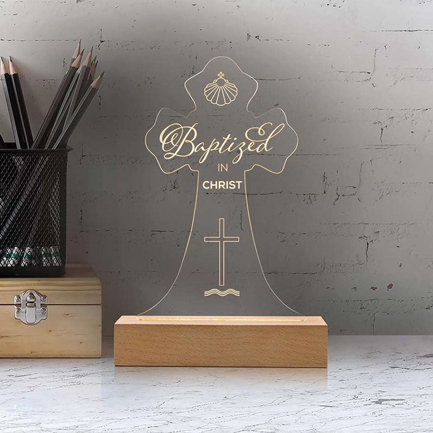 LED Night Light - Baptism