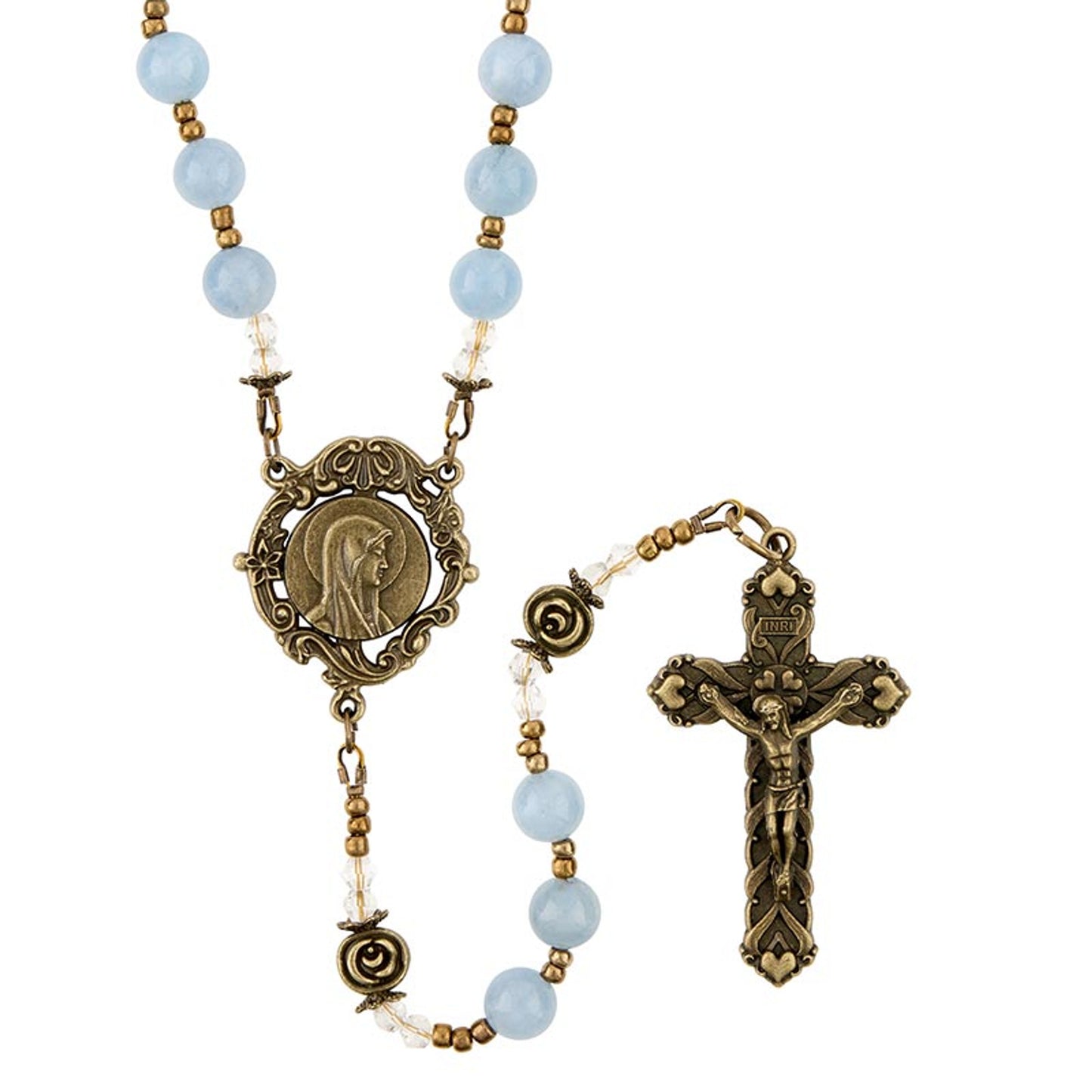 Aquamarine Healing Waters Rosary