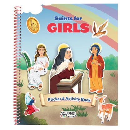 Saints for Girls Sticker Activity - 12/PK