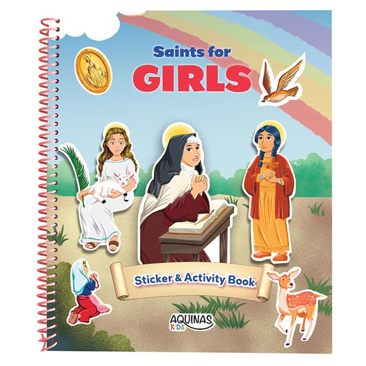 Saints for Girls Sticker Activity - 12/PK