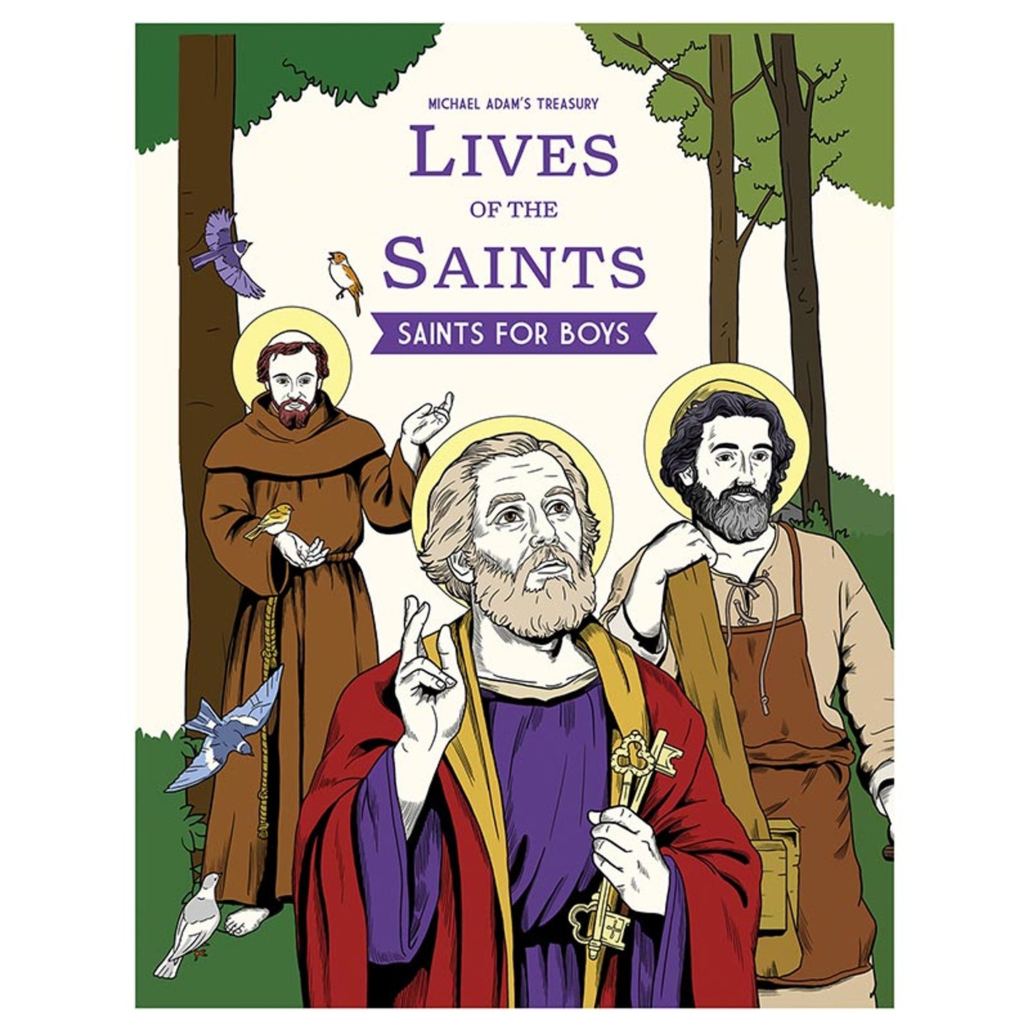 Michael Adams Coloring Book for Boys - 12/PK