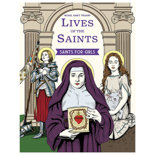 Michael Adams Coloring Book for Girls - 12/PK