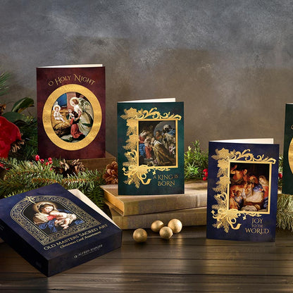 Old Masters Christmas Card Set - 12/PK