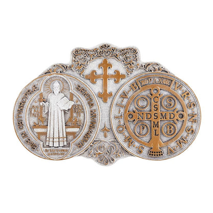 Saint Benedict Medal Plaque