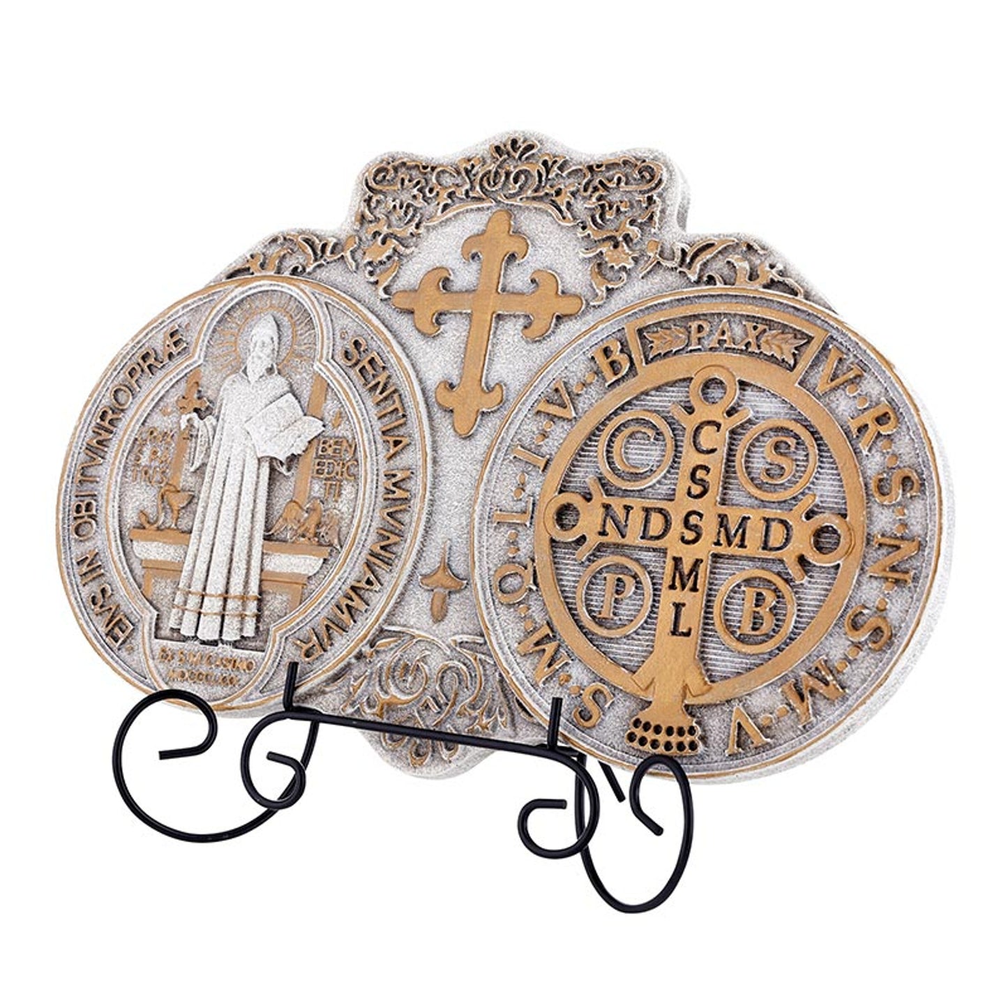 Saint Benedict Medal Plaque