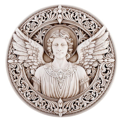 Saint Michael Garden Plaque