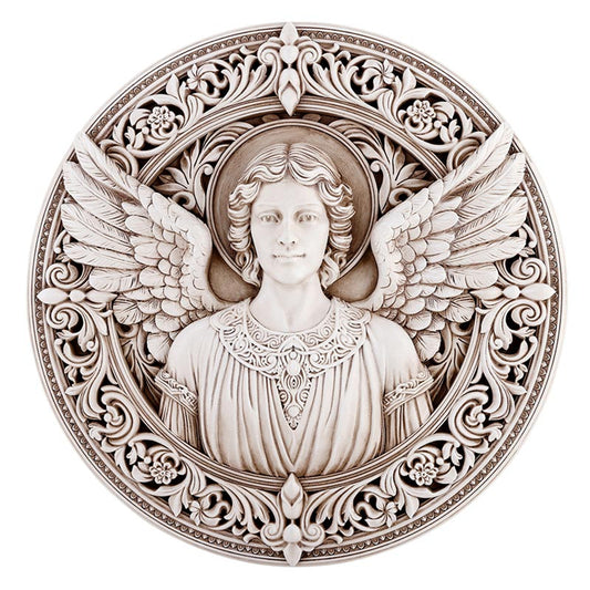 Saint Michael Garden Plaque