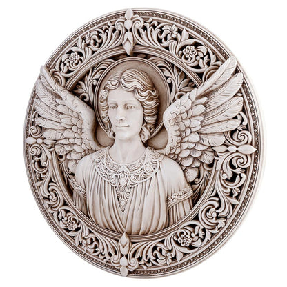 Saint Michael Garden Plaque