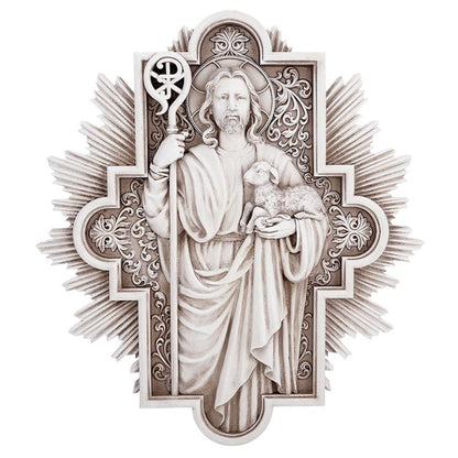 Christ The Good Shepherd Plaque