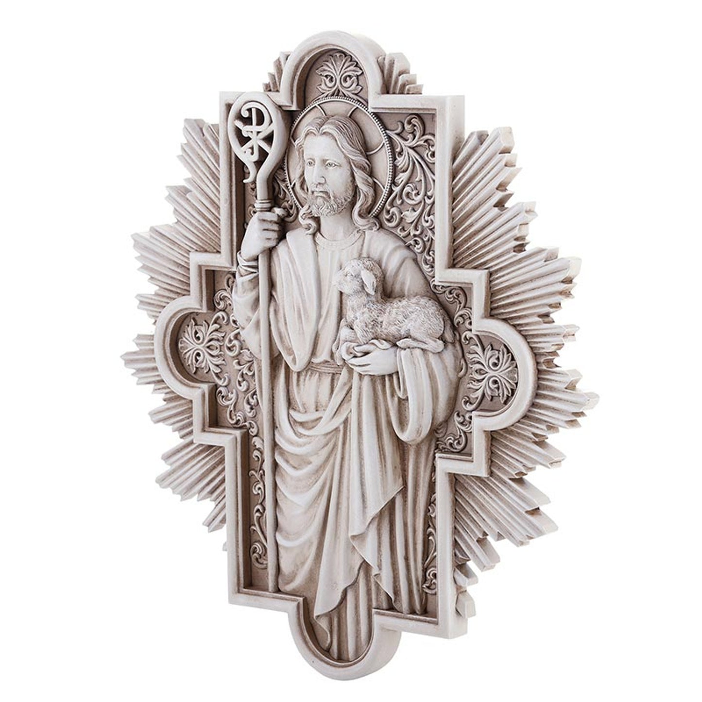 Christ The Good Shepherd Plaque