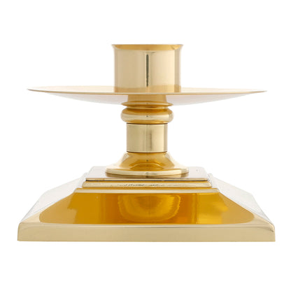 Altar Candle Stick - Square Base