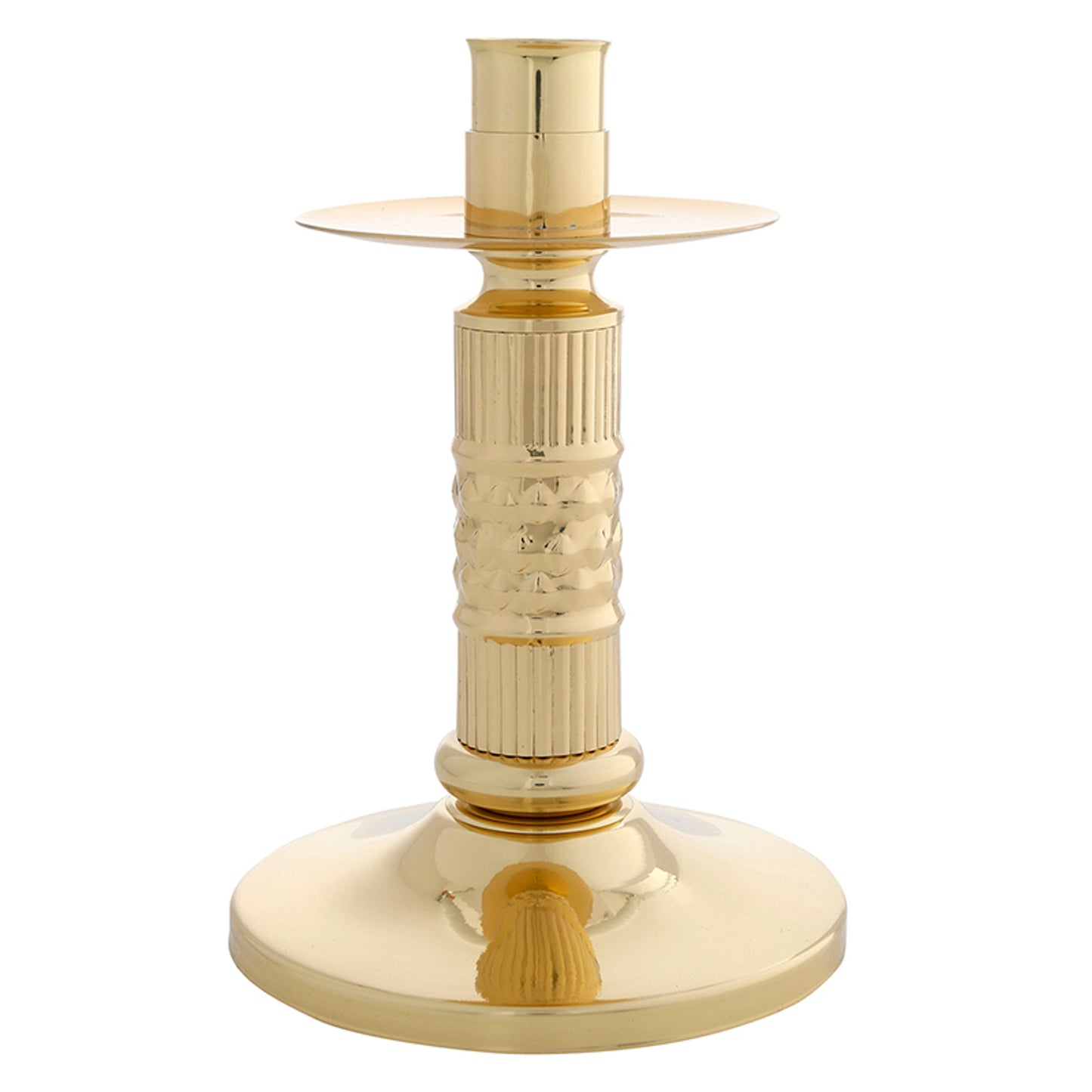 Altar Candle Stick - Round Base