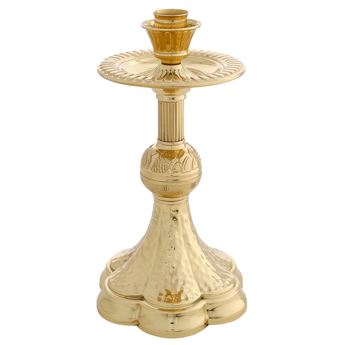Altar Candle Stick - Round Base