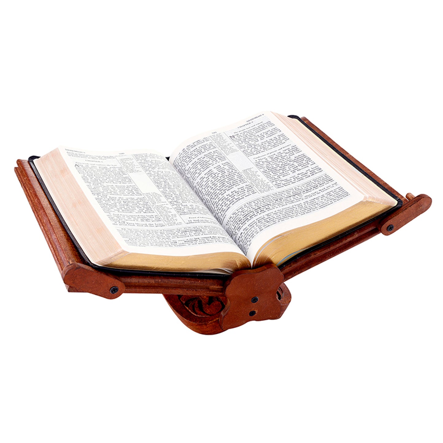 Fleur-de-Lis Folding Bible Stand
