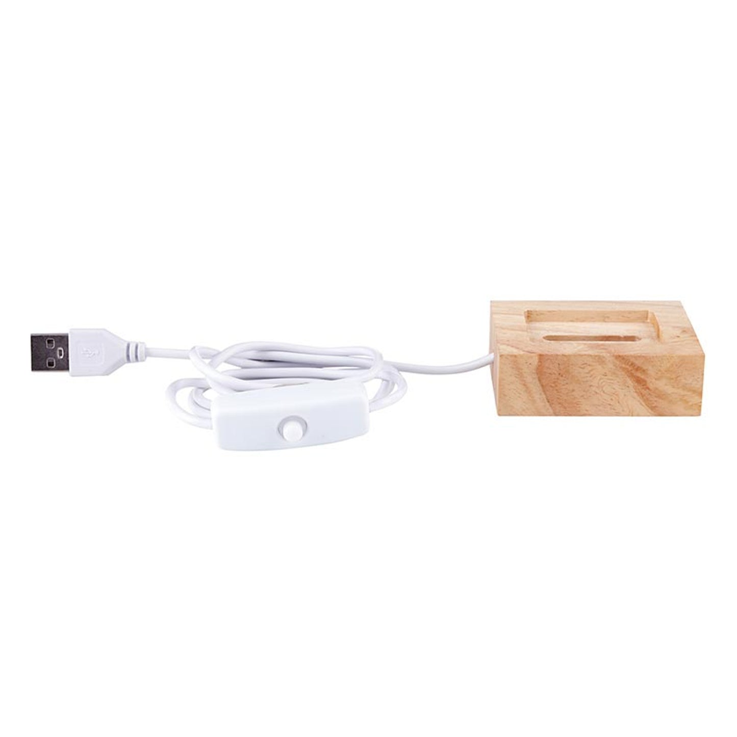 Etched Glass Light Stand