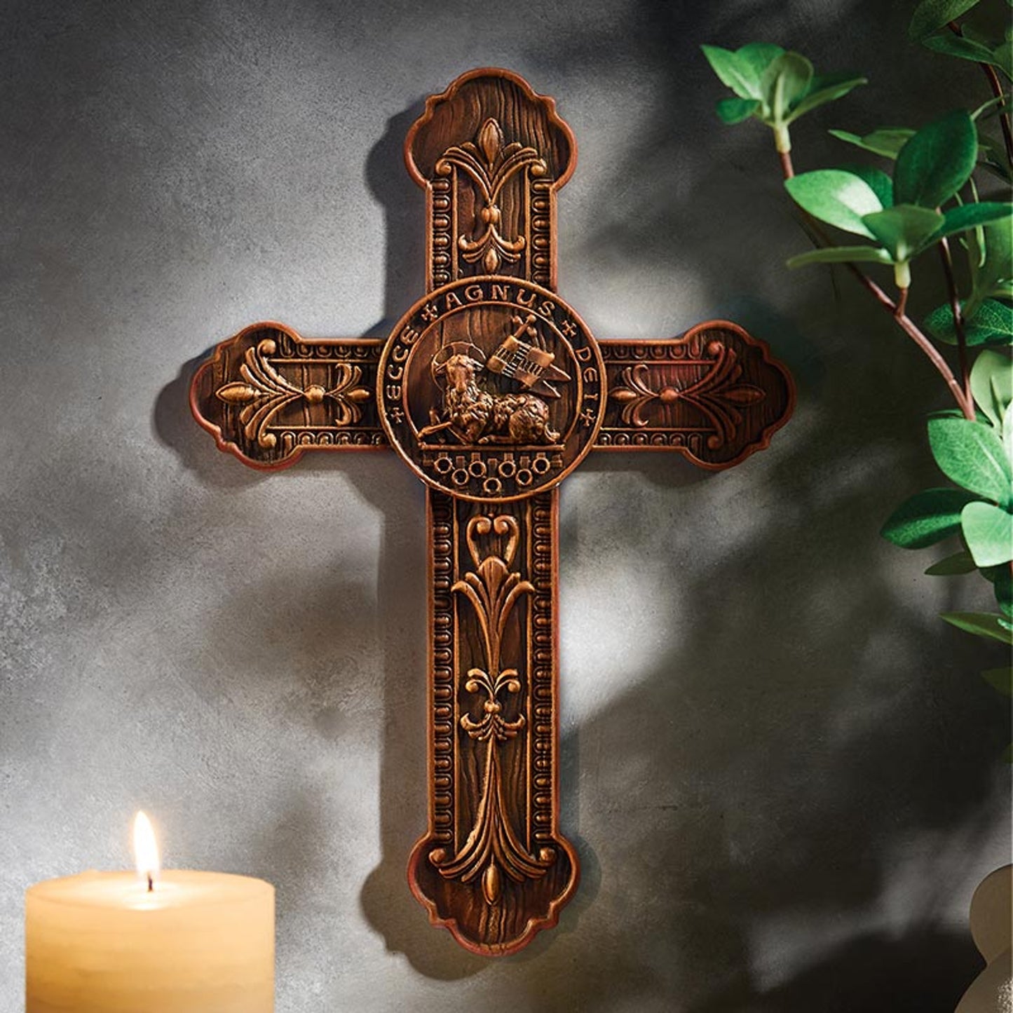 Agnus Dei - Lamb of God Wall Cross