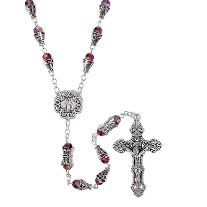 Amethyst Santiago de Compostela Rosary