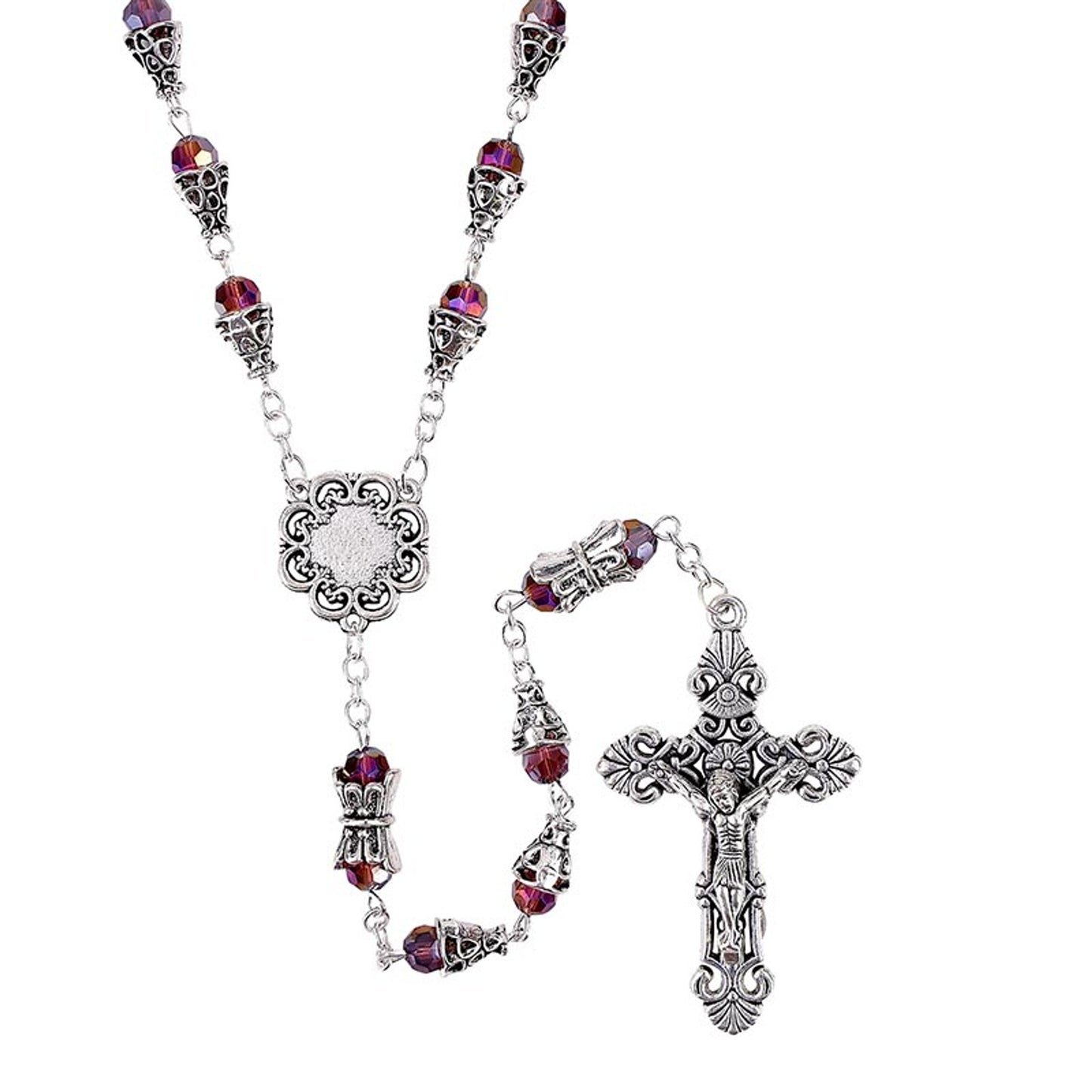 Amethyst Santiago de Compostela Rosary