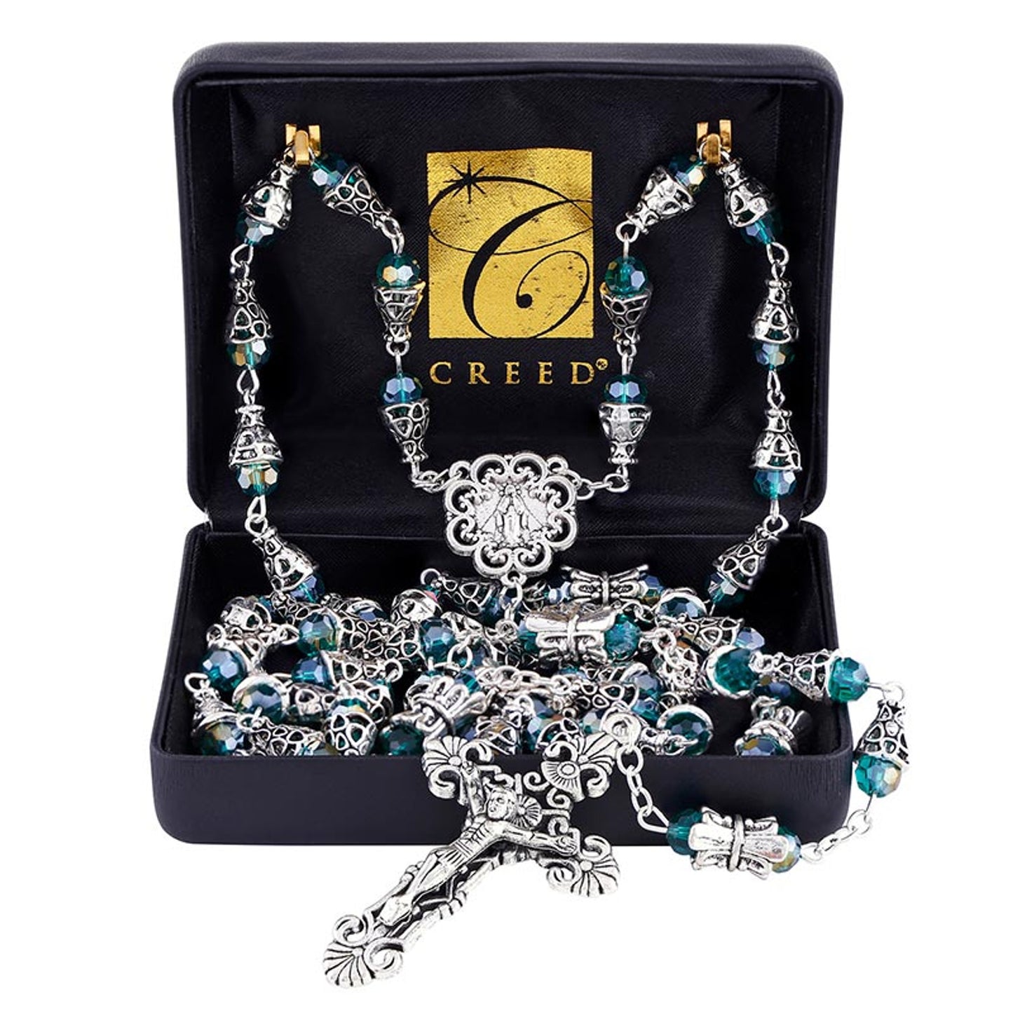 Emerald Santiago de Compostela Rosary