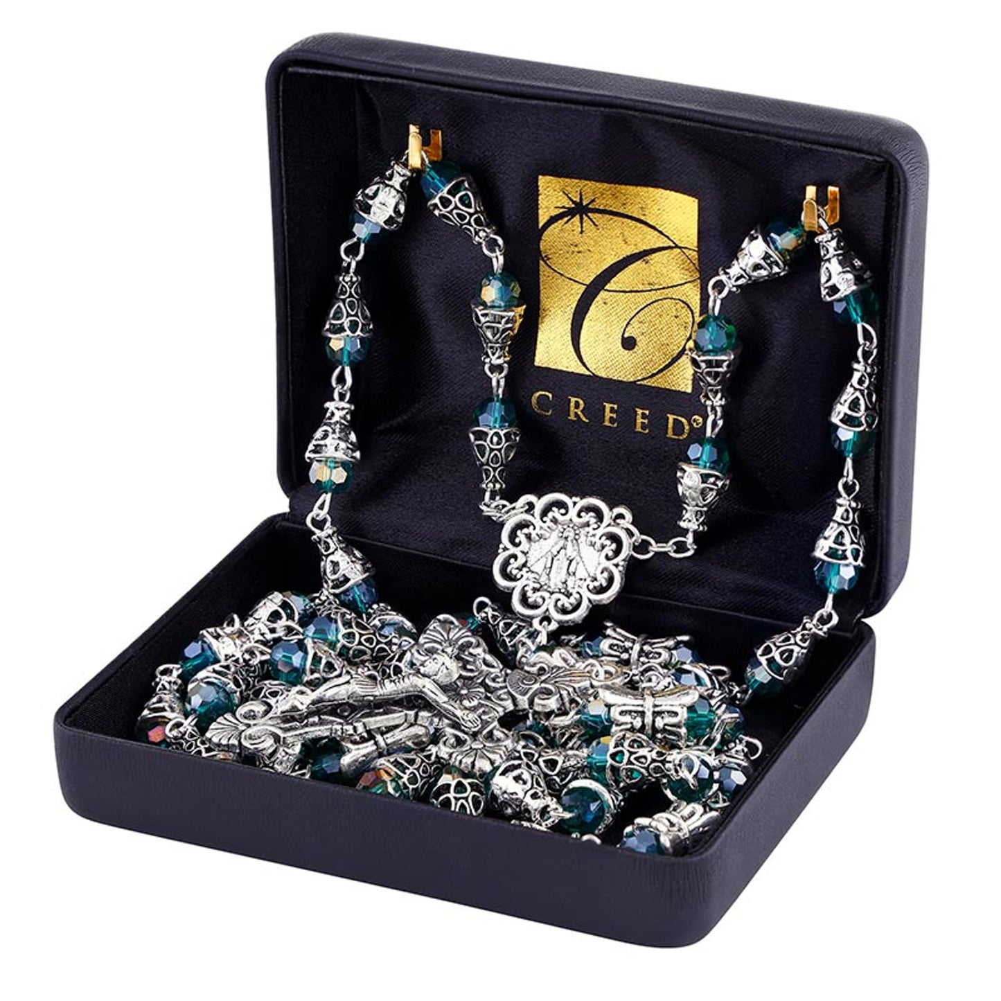 Emerald Santiago de Compostela Rosary