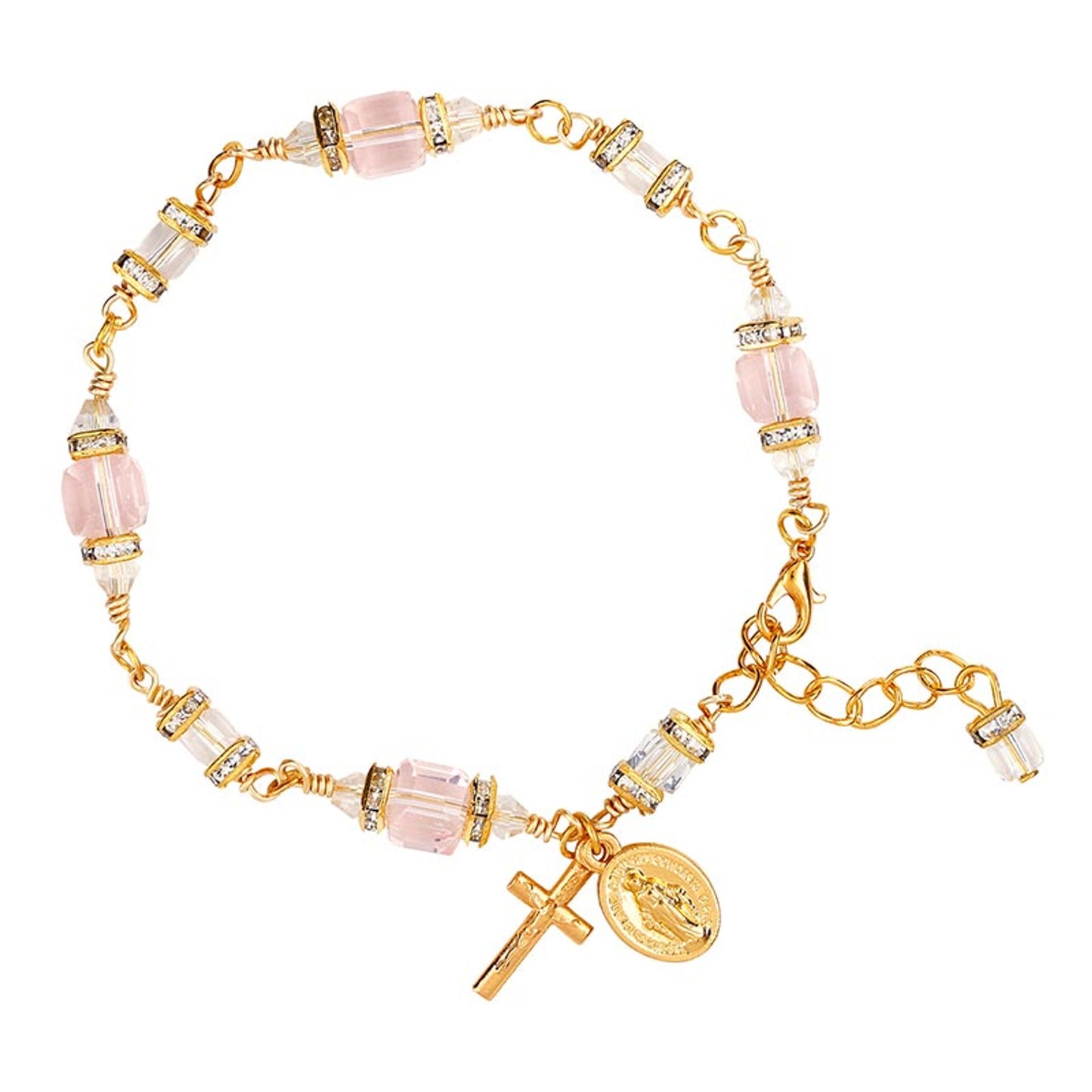 Pink Cornerstone Bracelet