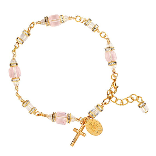 Pink Cornerstone Bracelet