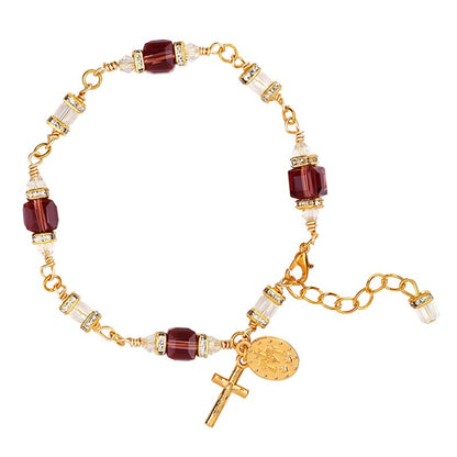 Amethyst Cornerstone Bracelet