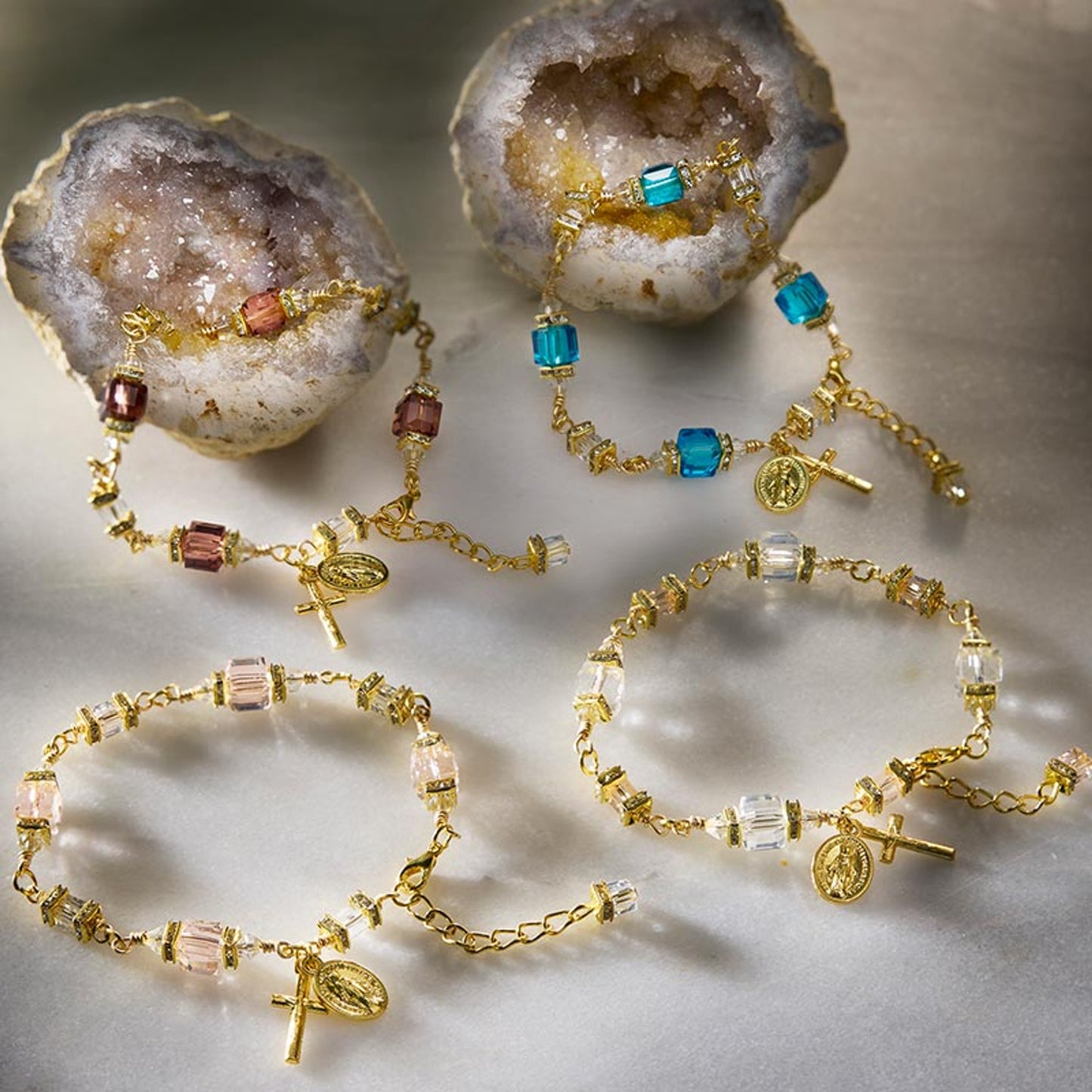 Crystal Cornerstone Bracelet