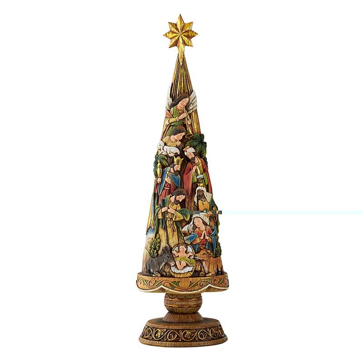 Nativity Christmas Tree Figurine