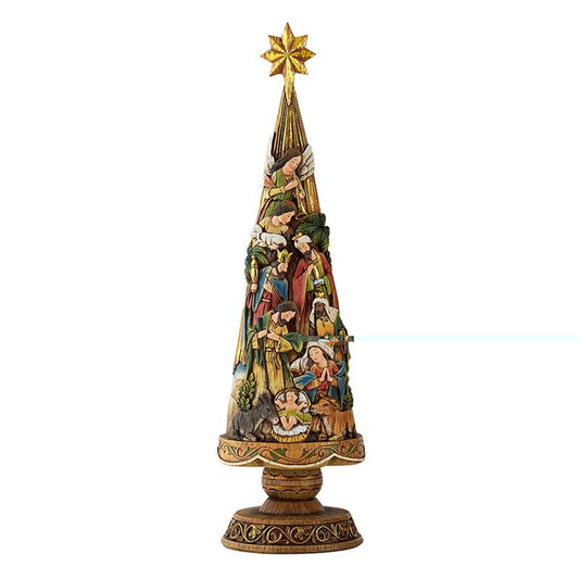 Nativity Christmas Tree Figurine