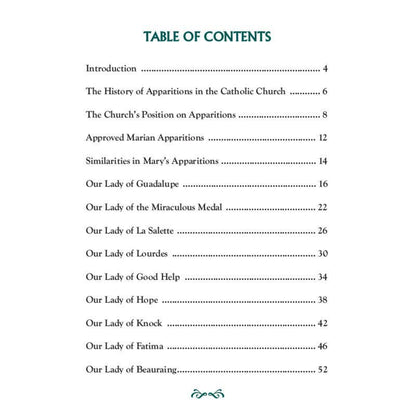 Aquinas Press Prayer Book - The Appearances of the Blessed Virgin Mary