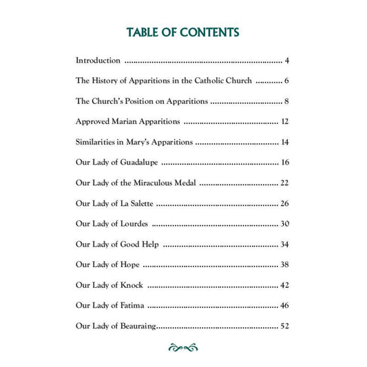 Aquinas Press Prayer Book - The Appearances of the Blessed Virgin Mary