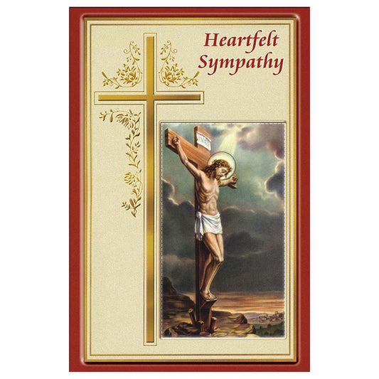 Heartfelt Sympathy Card with Removable Prayer Card