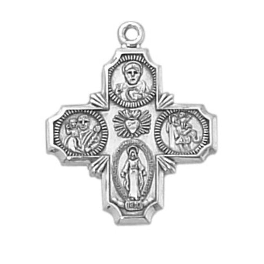 Sterling Four Way Medal (SS450)