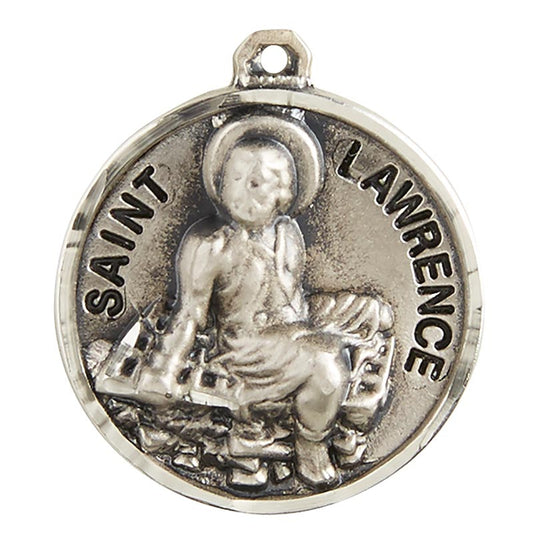 Sterling Patron Saint Lawrence Medal