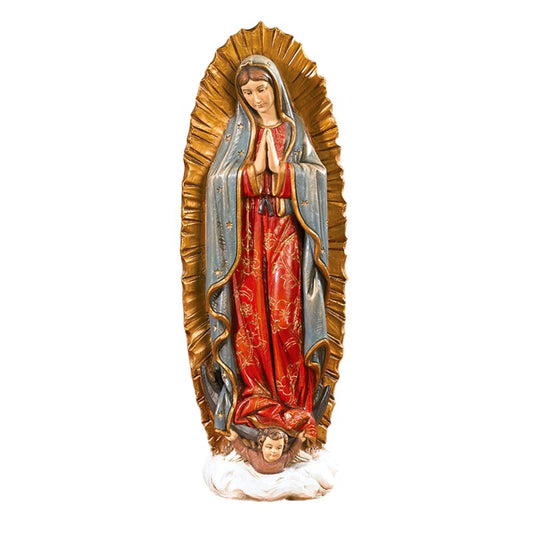 8.75" H Our Lady of Guadalupe Statue