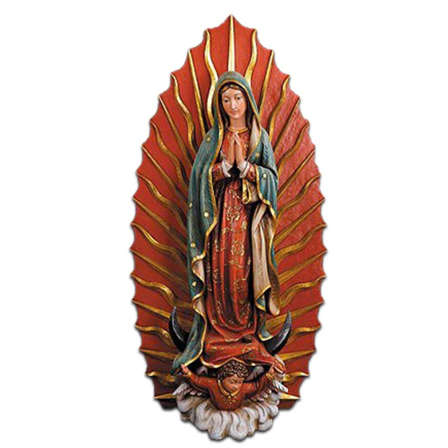 53" H Our Lady of Guadalupe Statue