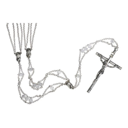 Austrian Crystal Ladder Lasso Rosary